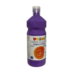 bottle of Primo Brillante Tempera Colour Paint in violet 1000ml