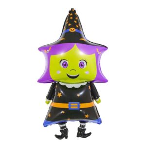 happy witch halloween foil ballon  Size:17*40