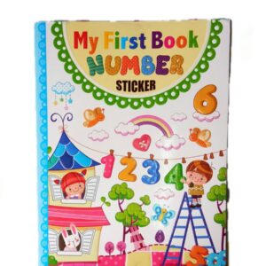 My First Book NUMBER STICKER