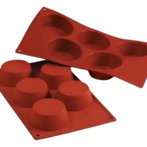5 MUFFIN SILICONE MOULD