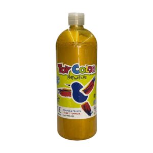 1000ml bottle of Toy Color Superwashable Ready Tempera paint in golden yellow