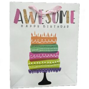 Happy birthday Carton Bag 32x25.8 cm