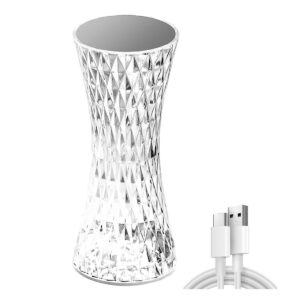 Color Changing Crystal Night Light 19 cm