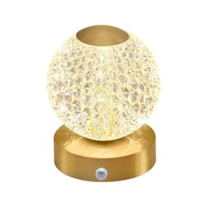 Round Crystal Lamp 13 cm