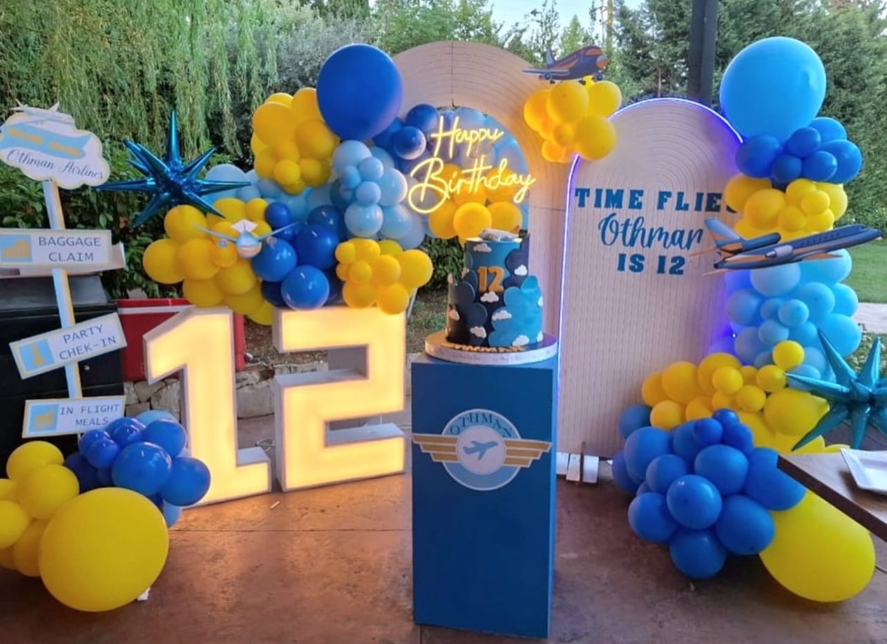Boy Party Decor