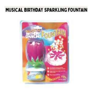 Musical Birthday Sparkling Fountain