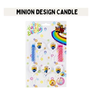 Minion Design Candle