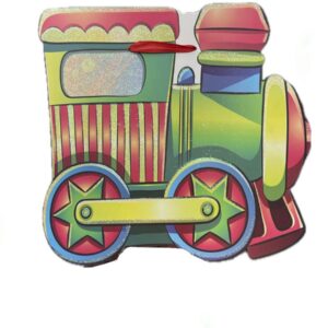 Train 3D Carton Bag 17.5*15 cm