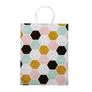 Paper Bag with Prints 25.5x33 cm