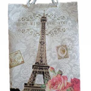 Eiffel Tower Carton Bag 42*31*12