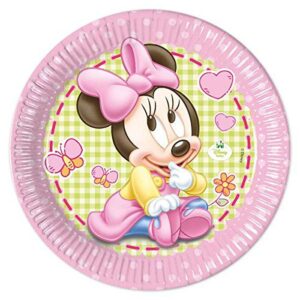 Disney Minnie Mouse Plates 9” (8 pcs)