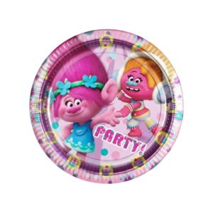 Disney poppy&dj suki Plates 9” (8 pcs)