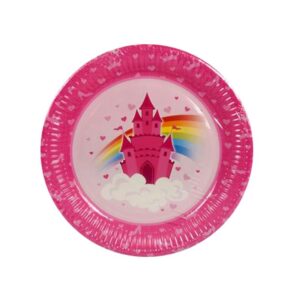 Disney princess castle Plates 9” (8 pcs)