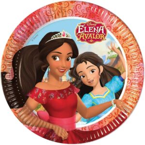 Disney Elena of Avalor Plates 9” (8 pcs)