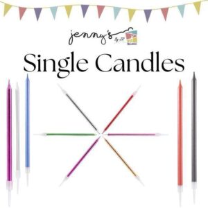 Colored Single Candle