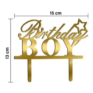 Birthday Boy Cake Topper