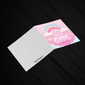 Welcome baby cards