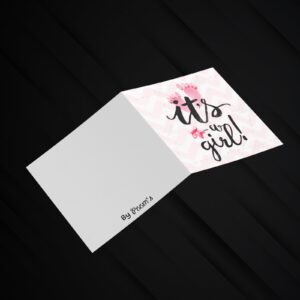 Welcome baby cards