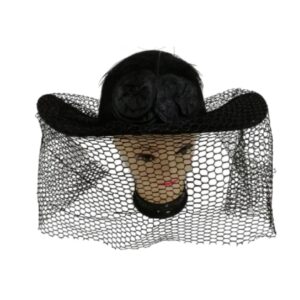 Halloween Hat with a veil
