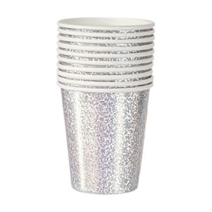 Carton Paper Cups:Silver (10pcs)