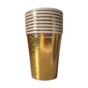 Carton Paper Cups:Gold (10pcs)