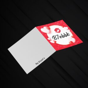 valentine card