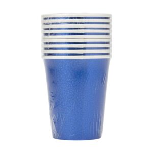 Carton Paper Cups:Bleu (10pcs)