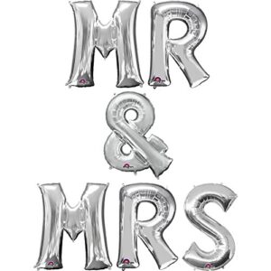 Mrs & Mr balloon
