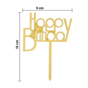 Happy Birthday Cake Topper