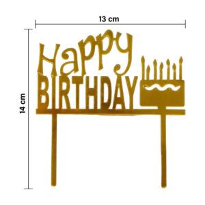 Happy Birthday Cake Topper