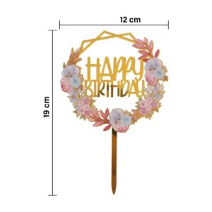 Happy Birthday  Cake Topper