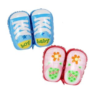 baby welcome  shoe balloons