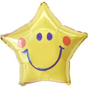 Smiley star balloon
