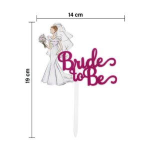 Bride To Be  cake topper