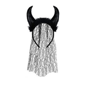 devil horn headband