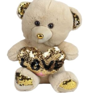 beige teddy bear