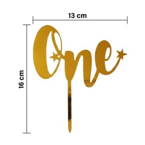 One  Cake Topper