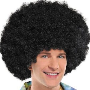 fake curly hair