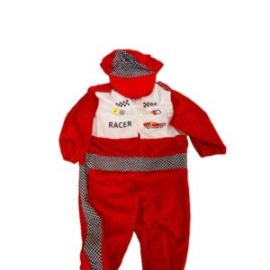 Red Racer jumpsuit