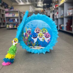 Round Baby Shark Piñatas