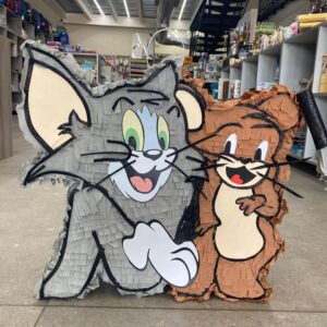Tom and Jerry Piñatas