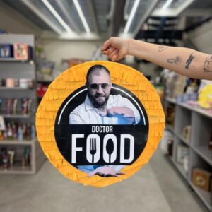 Round Dr food Piñatas