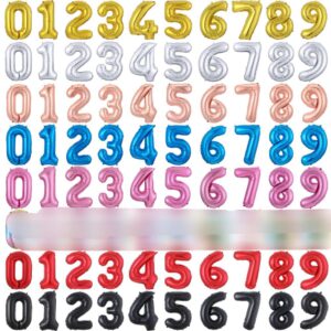 Numbers balloon