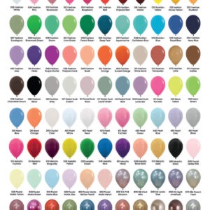 Color Assorted balloons