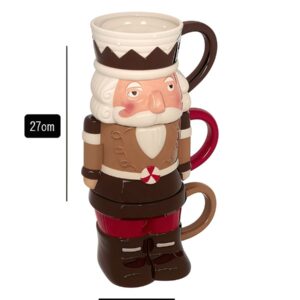 Set Of Three Nutcracker Mugs