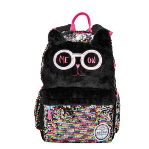 Sequined backpack