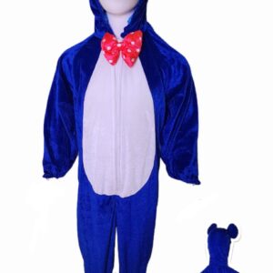 Blue Mickey Mouse Mascot Costume