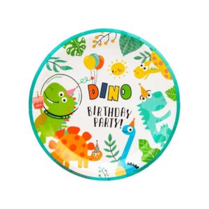 Dinosaur Plates 9” (8pcs)