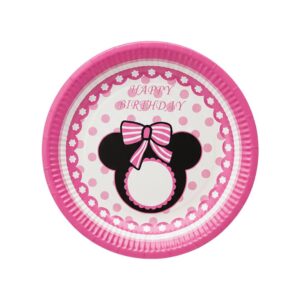 Minnie Mouse Plates 9” (10pcs)