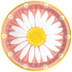 Daisy Plates 9” (10pcs)